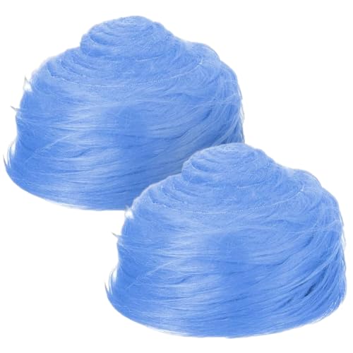 2pcs Kunstfell Band, Kunstfell Bordüre Band Dekoband Kunstpelz zum basteln Flauschige Dekoband für Weihnachten GNOME Furry Faux Precut Strips Plüsch Pelz Fell Stoff Fluffy Beard Santa Hair von Katutude