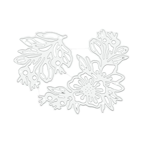 Blumen Stanzformen Metall Stanzformen Scrapbooking Stanzschablone Prägung Blumenform Stanzform für Papierkarten Basteln Fotoalbum DIY Basteln von Katutude