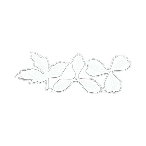 Blumen Stanzformen Metall Stanzformen Scrapbooking Stanzschablone Prägung Blumenform Stanzform für Papierkarten Basteln Fotoalbum DIY Basteln von Katutude