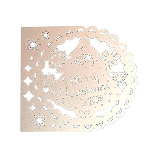 Metall Stanzformen mit Weihnachtsbaum Stanzformen für Scrapbooking Weihnachtsbaum Stanzformen für Scrapbooking Schablonen für Papierkarten Basteln Fotoalbum Weihnachtsbasteln von Katutude