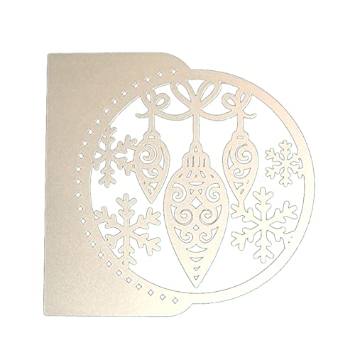 Stanzformen für Scrapbooking weihnachtliche Schneeflocke Metall Stanzformen weihnachtliche Stanzformen Scrapbooking Stanzformen für Papier Karten Basteln Fotoalbum von Katutude