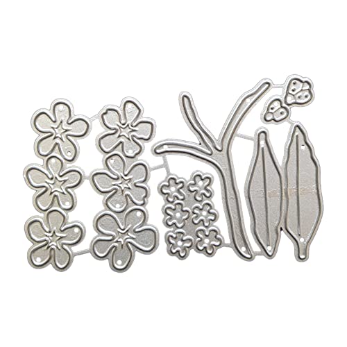 Stanzformen in Blumen und Blattform für die Kartenherstellung Scrapbooking Stanzformen Metall Stanzformen Scrapbooking für Papierkartenbasteln von Katutude