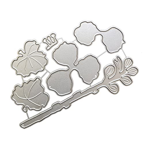 Stanzformen in Blumen und Blattform für die Kartenherstellung Scrapbooking Stanzformen Metall Stanzformen Scrapbooking für Papierkartenbasteln von Katutude