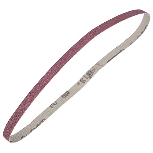 SANDING GÜRTEL ALUMINIUM OXID ABRASIVE BAND STRAP FÜR HOLZ MÖBEL POLISHING 10PCS KIT 533X9MM (150#) von Kavolet