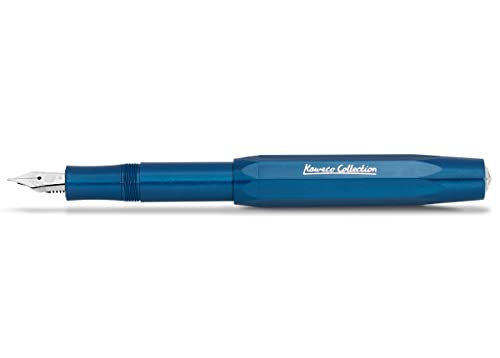 Kaweco COLLECTION Füllhalter Toyama Teal I Premium Füllfederhalter für Tintenpatronen mit hochwertiger Stahlfeder I Sport Füller 13 cm I Federbreite: BB (Extra Breit) von Kaweco