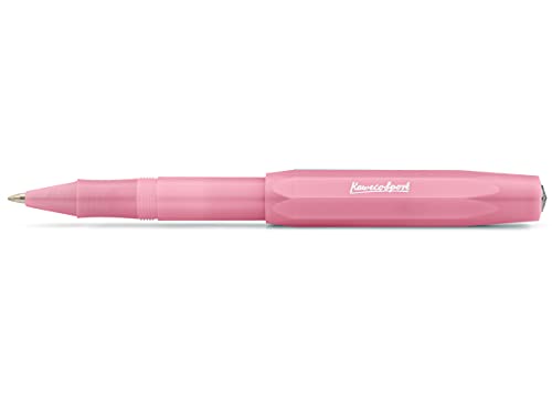 Kaweco Frosted Sport Blush Pitaya Gel- / Kugelschreiber inklusive 0,7 mm Rollerball Tintenroller Mine f?r Linksh?nder & Rechtsh?nder im klassischen Design mit Keramikkugel I Gelroller 13,5 cm von Kaweco