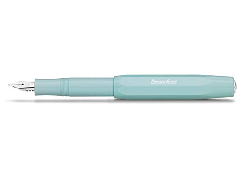 Kaweco SKYLINE SPORT Füllhalter Mint I Premium Füllfederhalter für Tintenpatronen mit hochwertiger Stahlfeder I Füllfederhalter 13 cm I Füller in Türkis I Federbreite: B (Breit) von Kaweco