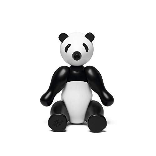 Kay Bojesen Panda klein Figuren 15 cm Holzfiguren Weihnachtsdekoration, schwarz von Kay Bojesen