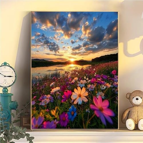 Blumen Malen Nach Zahlen Erwachsene Groß XXL 65x85cm, Landschaft Malen Nach Zahlen Kinder ab 8 Jahre, DIY Paint by Numbers Kreativ Set für Erwachsene, Mit 3 Feinen Pinsel und Acrylfarbe YH2-266 Blumen Malen Nach Zahlen Erwachsene Groß XXL 65x85cm, Landschaft Malen Nach Zahlen Kinder ab 8 Jahre, DIY Paint by Numbers Kreativ Set für Erwachsene, Mit 3 Feinen Pinsel und Acrylfarbe YH2-266 von Kazhxnng