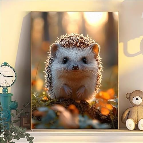 Igel Malen Nach Zahlen Erwachsene Groß XXL 65x85cm, Tier Malen Nach Zahlen Kinder ab 8 Jahre, DIY Paint by Numbers Geschenk Kreativ Set für Erwachsene, Mit 3 Feinen Pinsel und Acrylfarbe Deko YH2-40 Igel Malen Nach Zahlen Erwachsene Groß XXL 65x85cm, Tier Malen Nach Zahlen Kinder ab 8 Jahre, DIY Paint by Numbers Geschenk Kreativ Set für Erwachsene, Mit 3 Feinen Pinsel und Acrylfarbe Deko YH2-40 von Kazhxnng