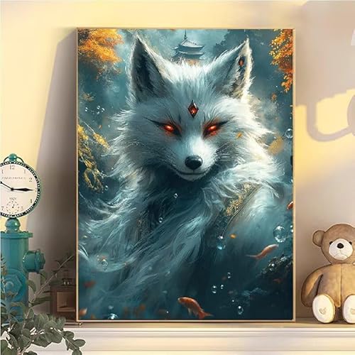 Malen Nach Zahlen Erwachsene Fuchs, Malen Nach Zahlen ab 9 Jahre Mädchen Tier, Paint by Numbers Adults Hobby Leinwand 65x85cm, DIY Bastelset Erwachsene Kinder, Mit 3 Pinseln und Acrylfarbe YH2-165 Malen Nach Zahlen Erwachsene Fuchs, Malen Nach Zahlen ab 9 Jahre Mädchen Tier, Paint by Numbers Adults Hobby Leinwand 65x85cm, DIY Bastelset Erwachsene Kinder, Mit 3 Pinseln und Acrylfarbe YH2-165 von Kazhxnng