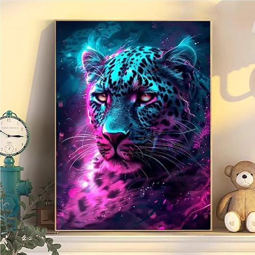 Malen Nach Zahlen Erwachsene Leopard, Malen Nach Zahlen ab 9 Jahre Mädchen Tier, Paint by Numbers Adults Hobby Leinwand 35x45cm, DIY Bastelset Erwachsene Kinder, Mit 3 Pinseln und Acrylfarbe YH2-9 Malen Nach Zahlen Erwachsene Leopard, Malen Nach Zahlen ab 9 Jahre Mädchen Tier, Paint by Numbers Adults Hobby Leinwand 35x45cm, DIY Bastelset Erwachsene Kinder, Mit 3 Pinseln und Acrylfarbe YH2-9 von Kazhxnng