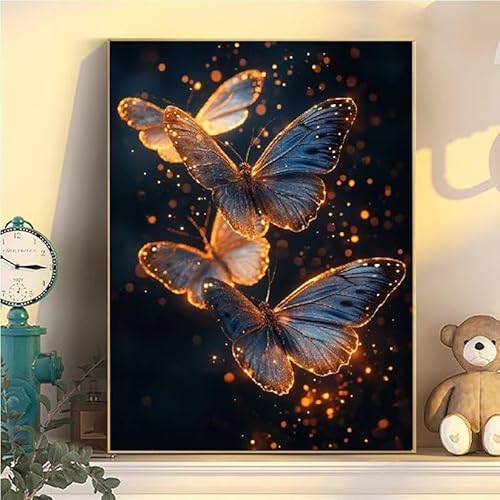 Schmetterling Malen Nach Zahlen Erwachsene Groß XXL 40x50cm, Tier Malen Nach Zahlen Kinder ab 8 Jahre, DIY Paint by Numbers Kreativ Set für Erwachsene, Mit 3 Feinen Pinsel und Acrylfarbe YH2-174 Schmetterling Malen Nach Zahlen Erwachsene Groß XXL 40x50cm, Tier Malen Nach Zahlen Kinder ab 8 Jahre, DIY Paint by Numbers Kreativ Set für Erwachsene, Mit 3 Feinen Pinsel und Acrylfarbe YH2-174 von Kazhxnng