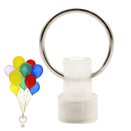 Balloon Weights - Premium Quality Balloon Anchors, Helium Balloon Holders | Reusable Balloon Stabilizers, Strong Balloon Clips for Celebrations Events Decoration Novelty Gag, 1x2cm von Kbnuetyg