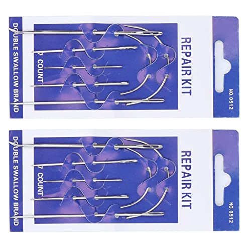 Keenso Premium -Qualität Ledernadel -Set Vielseitiges Näh und Nähwerkzeugkit für Teppiche und Leinwand Einfaches Handling und Langlebige 14pcs Nadeln Keenso Premium -Qualität Ledernadel -Set Vielseitiges Näh und Nähwerkzeugkit für Teppiche und Leinwand Einfaches Handling und Langlebige 14pcs Nadeln von Keenso
