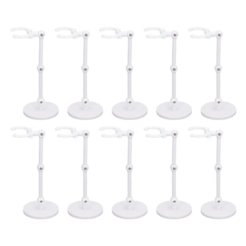 Keenso Puppenständer, Puppen und Aktion Figure Stand Doll Support Frame für 6 -Zoll -Modell (Plastik 2) von Keenso