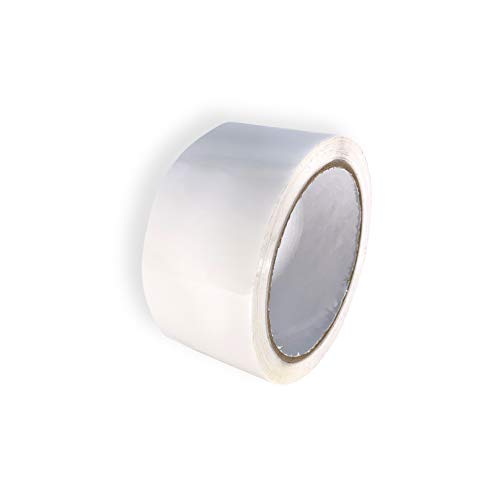 Klebeband, 48 mm x 66 m, Allzweck aus Polypropylen Paketband (Weiß, 6) von Keephot