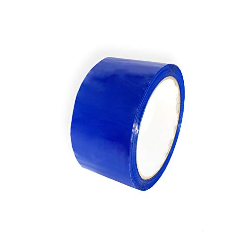 Klebeband Blau, 48 mm x 66 m, Allzweck aus Polypropylen Paketband, 6 Stück von Keephot