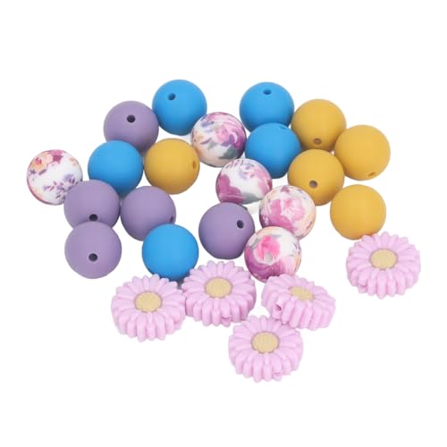 Colorful Silicone Beads Kit for DIY Jewelry Making - Exquisite Accessories Set for Bracelets, Necklaces, Keychains von Kelepu