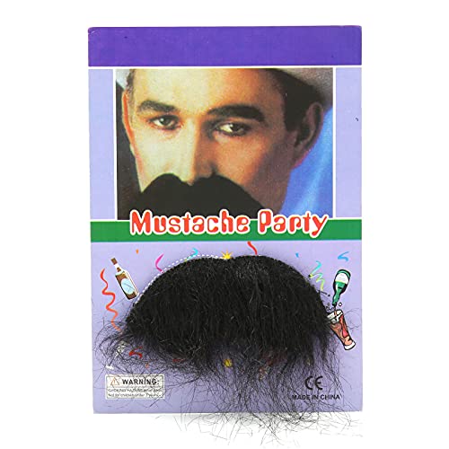 Kelepu Fake Mustaches Neuheit Cosplay Kostüm Bart Schnurrbart Zubehör für Halloween-Partys von Kelepu