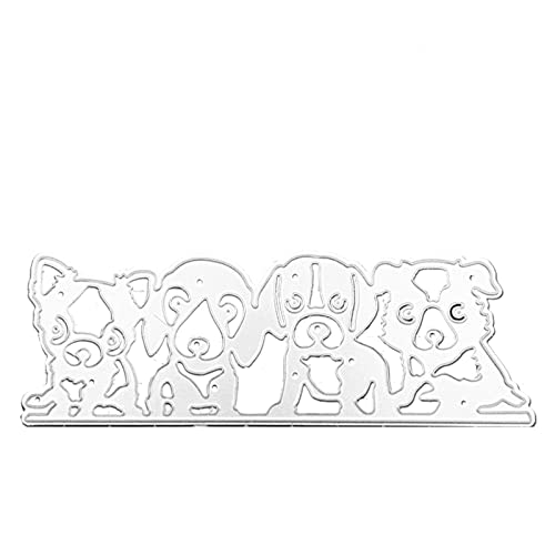 Metall-Stanzformen mit Hund, Tier, handgefertigte Projekte, Kunstkreation, Zubehör für Geburtstag, Grußkarte, Dekoration Metall-Stanzformen mit Hund, Tier, handgefertigte Projekte, Kunstkreation, Zubehör für Geburtstag, Grußkarte, Dekoration von Kelisdi