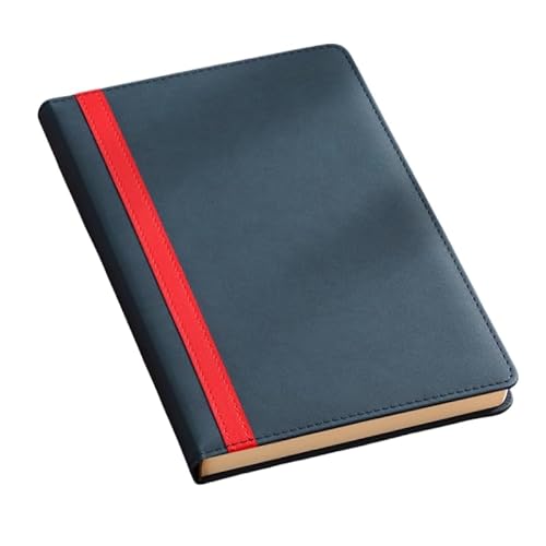 Leder Journal Schreiben Notizblock Red Line Vintage Business Planer Personal Organizer Herren Damen Agenda A5 240 Seiten Marineblau von Keninll