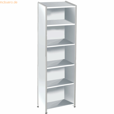 Kerkmann Einzelschrank Artline Transparent schmal 5 OH BxTxH 41x38x185 von Kerkmann