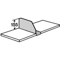 Kerkmann Fachteiler für Regale lichtgrau 60,0 x 60,0 x 15,5 cm von Kerkmann