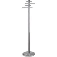 Kerkmann Kleiderständer Arte 30687181 silber Metall 8 Haken 41,0 x 180,0 cm von Kerkmann