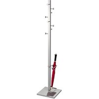 Kerkmann Kleiderständer Slim Line 30622314 silber Metall 8 Haken 31,0 x 175,0 cm von Kerkmann