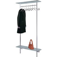 Kerkmann Wandgarderobe Plato 30609414 silber Metall 85,0 x 175,0 cm von Kerkmann