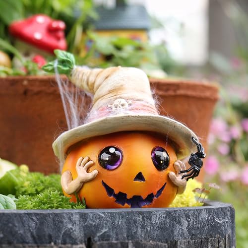 Kertaym Halloween Hut Kürbis Harz Ornament Tischschmuck Haus Party-Accessoire Für Thementische Und Saisonale Gestaltung Kertaym Halloween Hut Kürbis Harz Ornament Tischschmuck Haus Party-Accessoire Für Thementische Und Saisonale Gestaltung von Kertaym