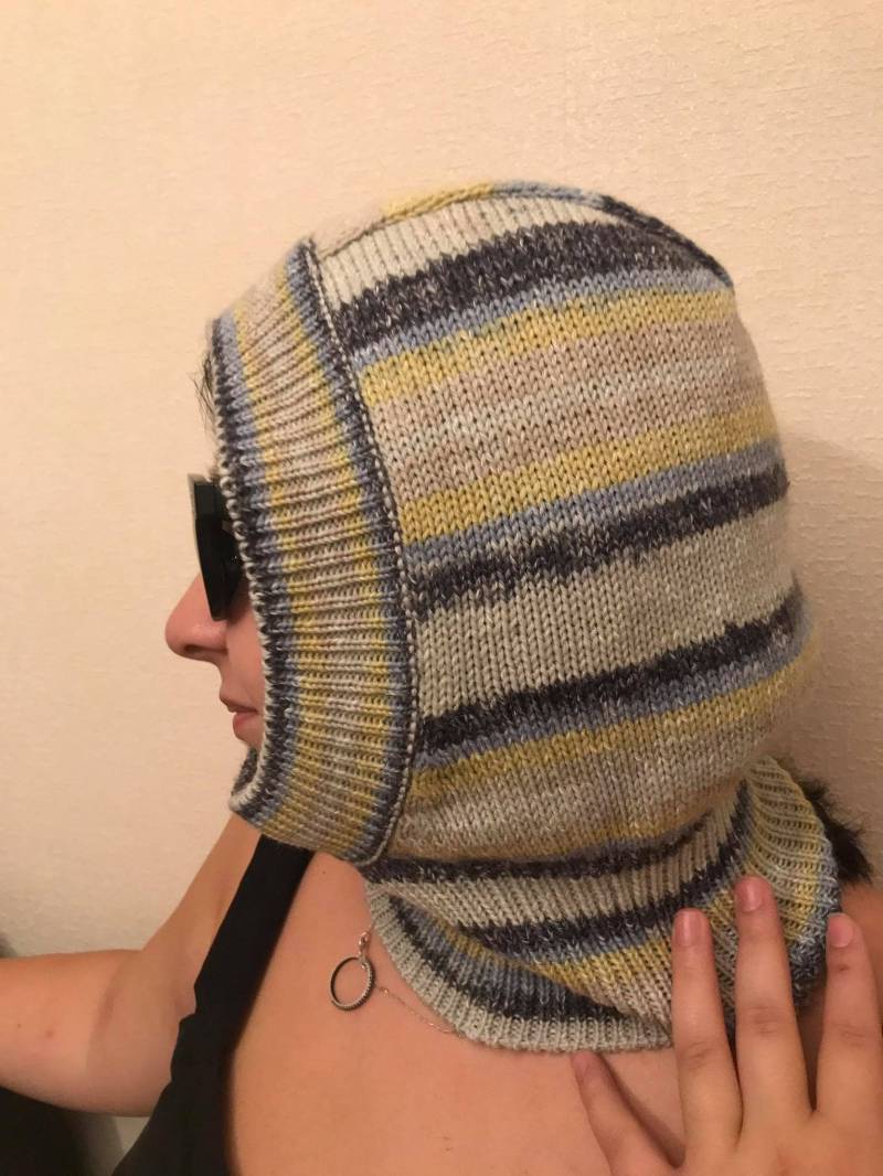 Vintage Stil Kapuze Balaclava Und Fingerlose Handschuhe von KesaneVintageStore