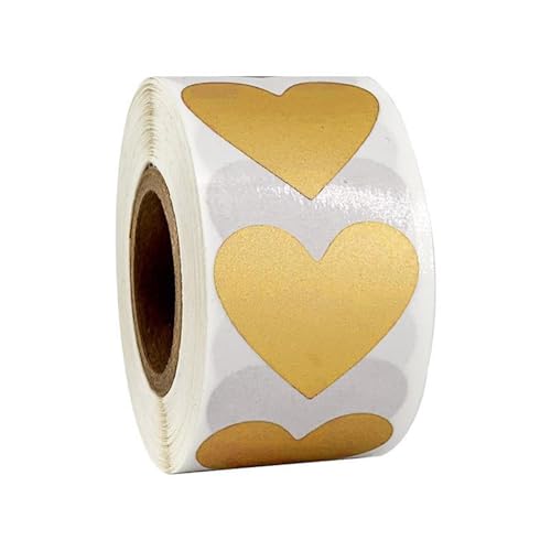 300 Stück Kratzaufkleber, 25 mm, für die Herstellung von Tombola-Karten, Zertifikaten, Karten, Herzform, Kratzaufkleber für Hochzeit, Valentinstag 300 Stück Kratzaufkleber, 25 mm, für die Herstellung von Tombola-Karten, Zertifikaten, Karten, Herzform, Kratzaufkleber für Hochzeit, Valentinstag von Kfwfuaee