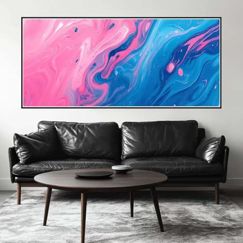 Malen Nach Zahlen Abstrakt Malen Nach Zahlen Erwachsene Kunst, 100 X 50 cm XXL Groß Acrylfarben Ölgemälde, DIY Malen Nach Zahlen Kinder Anfänger Paint by Numbers Set für Wand Dekor (Ohne Rahmen) -H212 von Kggyele