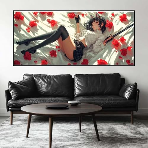 Malen Nach Zahlen Anime Malen Nach Zahlen Erwachsene Fee, 110 X 55 cm XXL Groß Acrylfarben Ölgemälde, DIY Malen Nach Zahlen Kinder Anfänger Paint by Numbers Adult Set für Wand Dekor (Ohne Rahmen)-H617 Malen Nach Zahlen Anime Malen Nach Zahlen Erwachsene Fee, 110 X 55 cm XXL Groß Acrylfarben Ölgemälde, DIY Malen Nach Zahlen Kinder Anfänger Paint by Numbers Adult Set für Wand Dekor (Ohne Rahmen)-H617 von Kggyele