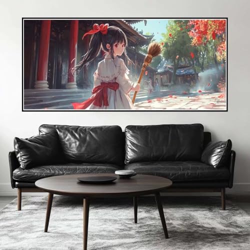 Malen Nach Zahlen Anime Malen Nach Zahlen Erwachsene Prinzessin, 140 X 70 cm XXL Groß Acrylfarben Ölgemälde, DIY Malen Nach Zahlen Kinder Anfänger Set Bastelset für Wand Dekor (Ohne Rahmen) -H379 von Kggyele