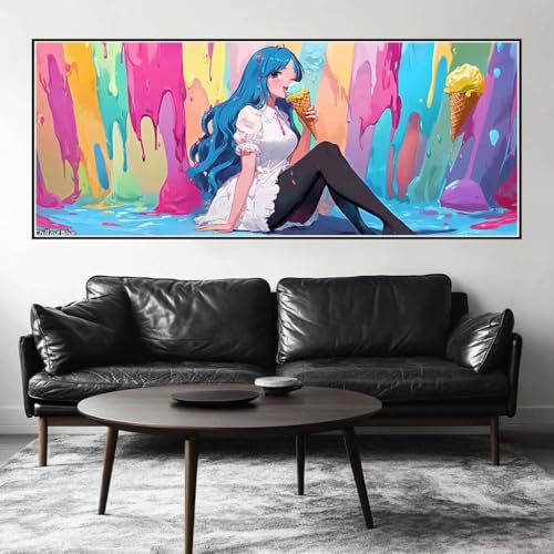 Malen Nach Zahlen Anime Malen Nach Zahlen Erwachsene Schönheit, 150 X 60 cm XXL Groß Acrylfarben Ölgemälde, DIY Malen Nach Zahlen Kinder Anfänger Paint by Numbers Set für Wand Dekor (Ohne Rahmen)-H857 Malen Nach Zahlen Anime Malen Nach Zahlen Erwachsene Schönheit, 150 X 60 cm XXL Groß Acrylfarben Ölgemälde, DIY Malen Nach Zahlen Kinder Anfänger Paint by Numbers Set für Wand Dekor (Ohne Rahmen)-H857 von Kggyele