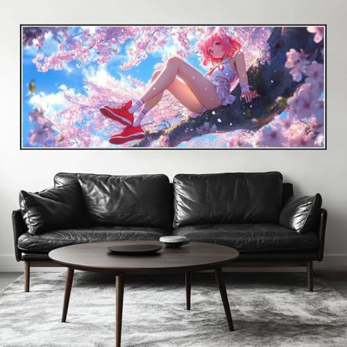 Malen Nach Zahlen Kirschblüte Malen Nach Zahlen Erwachsene Fee, 175 X 70 cm XXL Groß Acrylfarben Ölgemälde, DIY Malen Nach Zahlen Kinder Anfänger Paint by Numbers Set für Wand Dekor (Ohne Rahmen)-H957 Malen Nach Zahlen Kirschblüte Malen Nach Zahlen Erwachsene Fee, 175 X 70 cm XXL Groß Acrylfarben Ölgemälde, DIY Malen Nach Zahlen Kinder Anfänger Paint by Numbers Set für Wand Dekor (Ohne Rahmen)-H957 von Kggyele