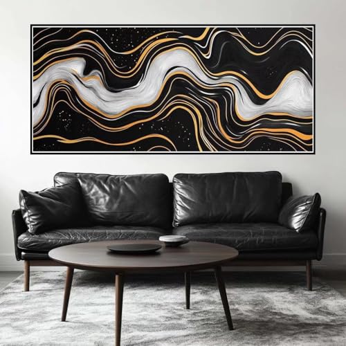 Malen Nach Zahlen Retro Malen Nach Zahlen Erwachsene Topografisch, 200 X 100 cm XXL Groß Acrylfarben Ölgemälde, DIY Malen Nach Zahlen Kinder Anfänger Set Bastelset für Wand Dekor (Ohne Rahmen) -H225 von Kggyele