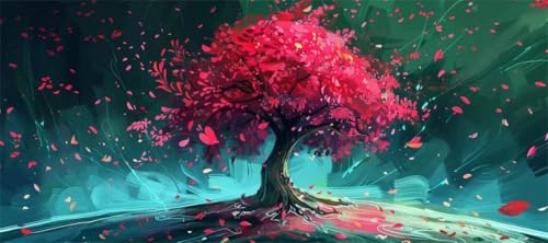 Malen Nach Zahlen Rosa Malen Nach Zahlen Erwachsene Lebensbaum, 150 X 75 cm XXL Groß Acrylfarben Ölgemälde, DIY Malen Nach Zahlen Kinder Anfänger Paint by Numbers Set für Wand Dekor (Ohne Rahmen) -H74 Malen Nach Zahlen Rosa Malen Nach Zahlen Erwachsene Lebensbaum, 150 X 75 cm XXL Groß Acrylfarben Ölgemälde, DIY Malen Nach Zahlen Kinder Anfänger Paint by Numbers Set für Wand Dekor (Ohne Rahmen) -H74 von Kggyele