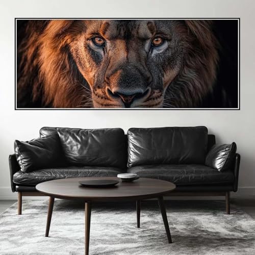 Malen Nach Zahlen Tier Malen Nach Zahlen Erwachsene Löwe, 200 X 80 cm XXL Groß Acrylfarben Ölgemälde, DIY Malen Nach Zahlen Kinder Anfänger Paint by Numbers Adult Set für Wand Dekor (Ohne Rahmen)-H799 Malen Nach Zahlen Tier Malen Nach Zahlen Erwachsene Löwe, 200 X 80 cm XXL Groß Acrylfarben Ölgemälde, DIY Malen Nach Zahlen Kinder Anfänger Paint by Numbers Adult Set für Wand Dekor (Ohne Rahmen)-H799 von Kggyele