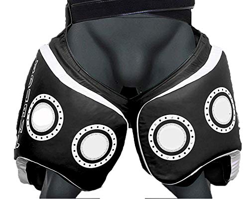 KhUKhu Sportschützendes Kickboxen, Erwachsener sportlicher Unterstützer, Kickbox-Oberschenkelpolster, Heavy Hitter Boxing Body Protector Training Kick Muay Thai Beinschutz UFC von KhUKhu