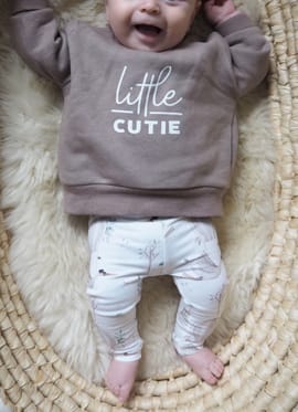 #141 Basic-Sweater Baby von Kid5