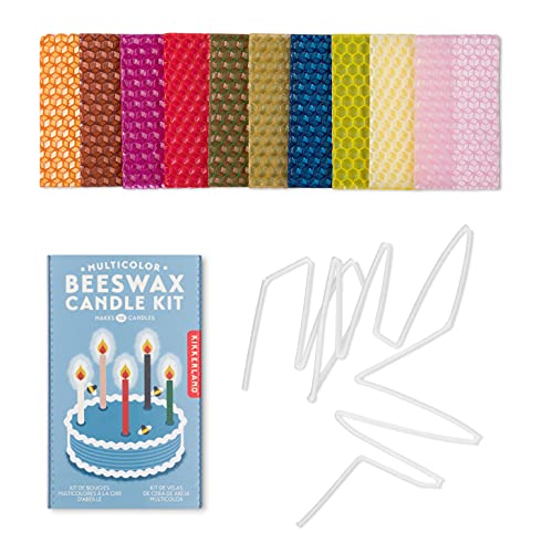 KIKKERLAND Diy Multicolor Beeswax Candle Kit: Make 10 Candles von Kikkerland