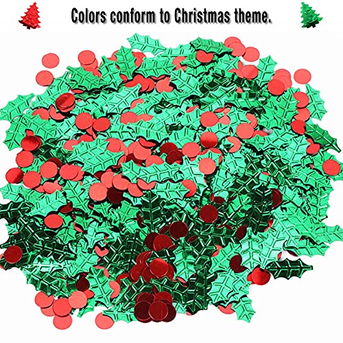 Symbolisches Design Weihnachten Brilliant Dekoration Joint Tisch (Holly + Roter Kreis) von Kikumi