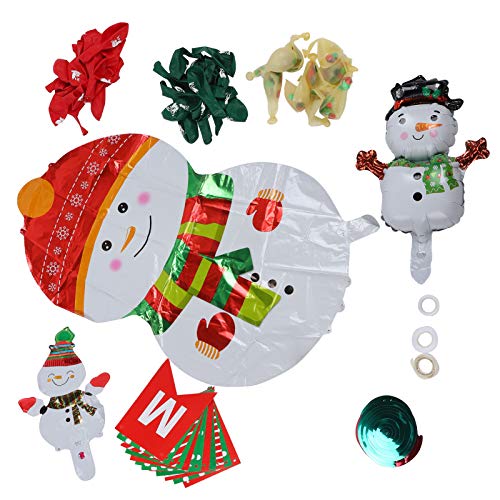 Weihnachts-Papierflaggen-Set, Wimpelkette, Ballon-Buchstabe, Zum Aufhängen, Banner, Layout, Dekoration, Partyzubehör von Kikumi