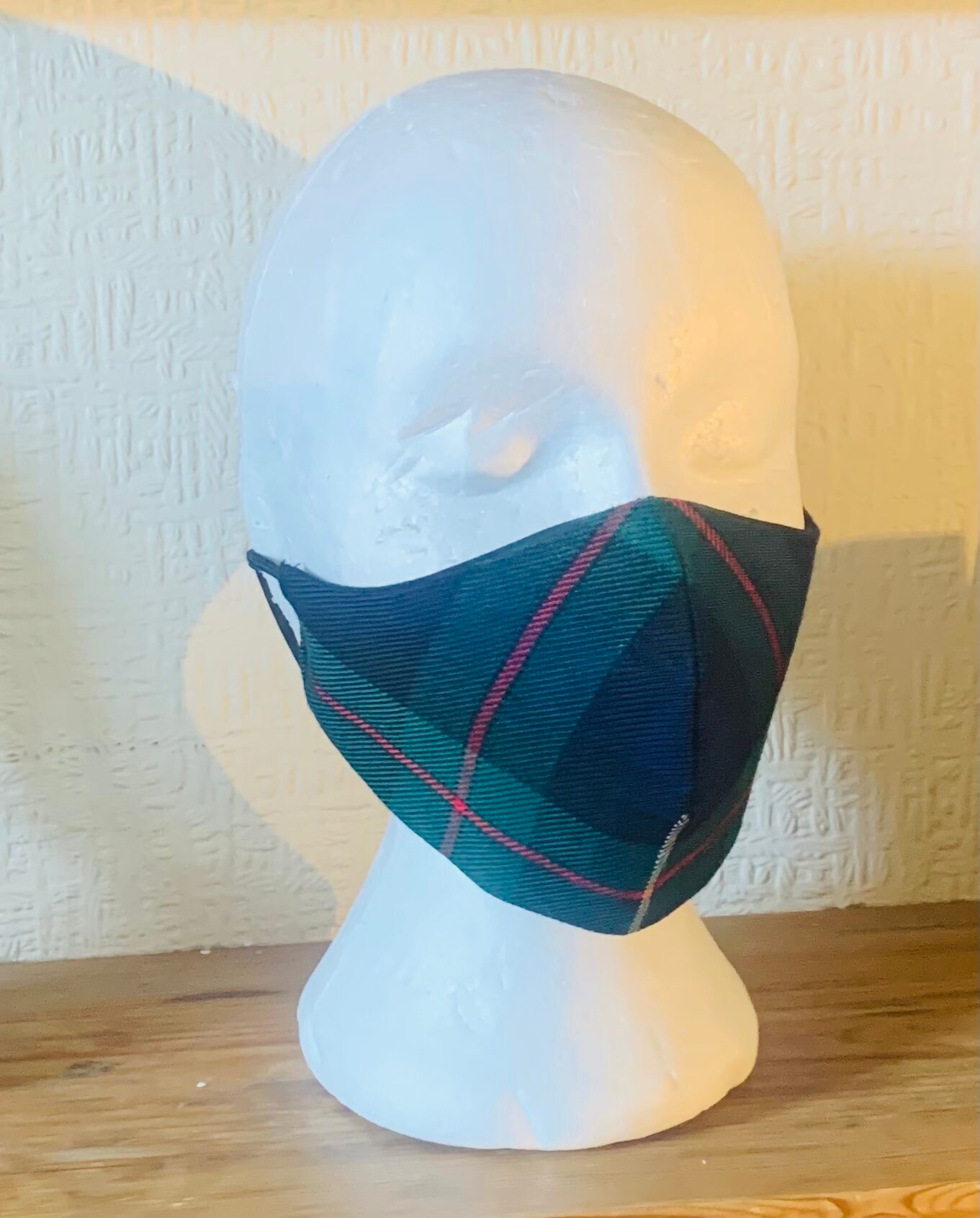 Robertson Tartan Gesichtsmaske von Kiltqueenstudio