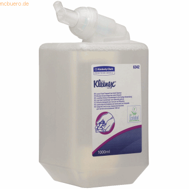 Kimberly-Clark Schaumseife General transparent unparfümiert VE=1L von Kimberly-Clark