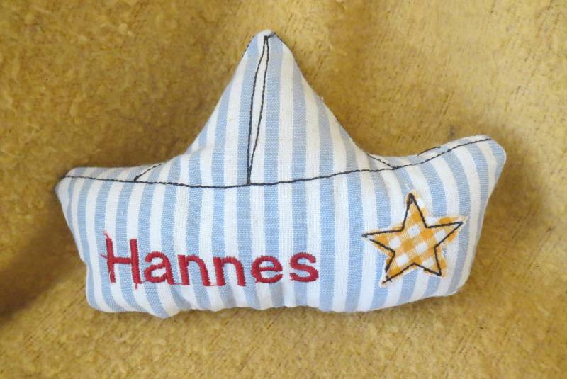 Wärmekissen "Schiff" Personalisiert von KinderkramDE